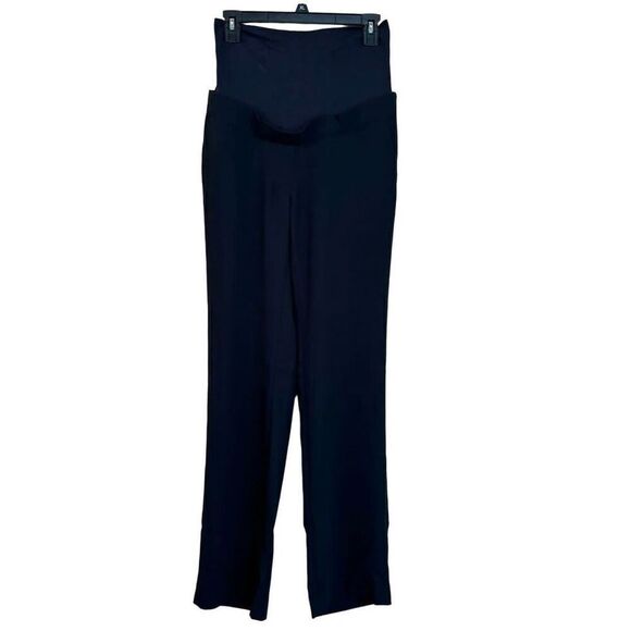 Soon Maternity Classic Straight Leg Maternity Pants - navy -‎ 6M NWT - Picture 3 of 6